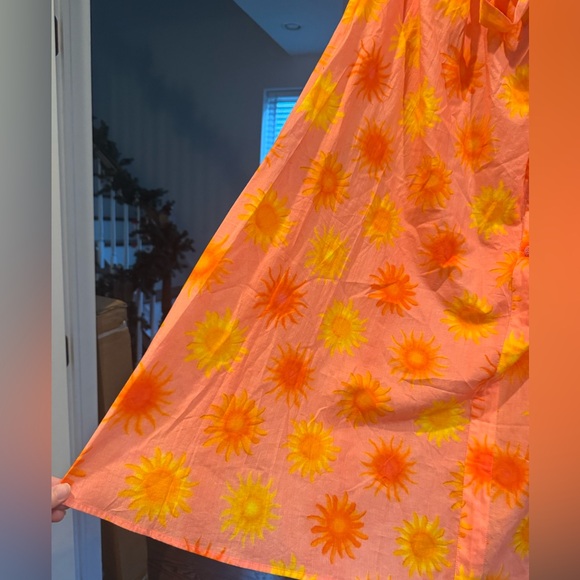 NWT Farm Rio x Anthropologie Sun Midi Skirt - Picture 5 of 8